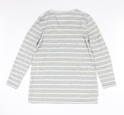 Womens UK Size 14 Preworn Grey Pullover Jumper
