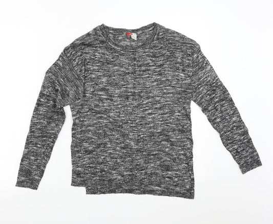 Womens UK Size XS H&M Grey Pullover Jumper