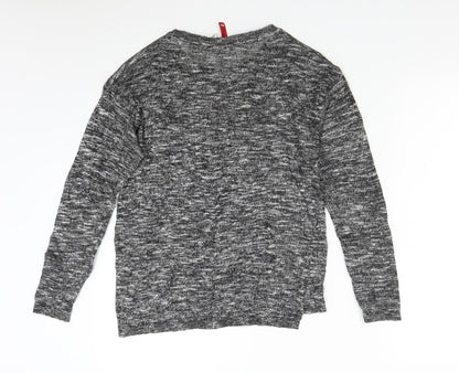 Womens UK Size XS H&M Grey Pullover Jumper