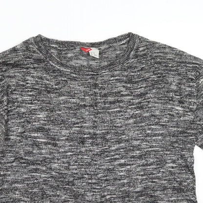 Womens UK Size XS H&M Grey Pullover Jumper