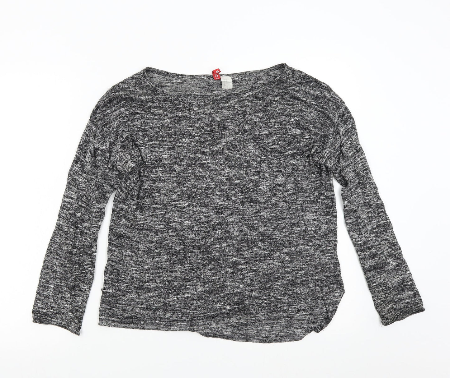 Womens UK Size M H&M Grey Pullover Jumper