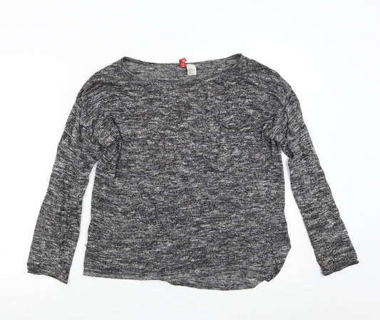 Womens UK Size M H&M Grey Pullover Jumper