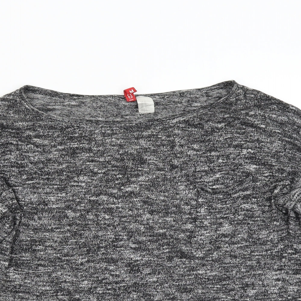 Womens UK Size M H&M Grey Pullover Jumper