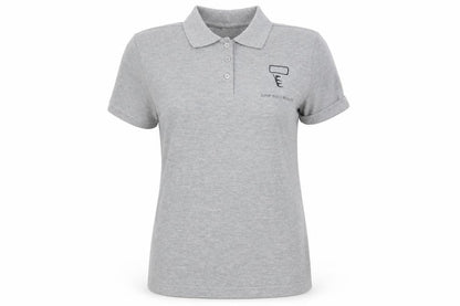 Clique Womens Grey   Basic Polo Size M  - Jump into Reality