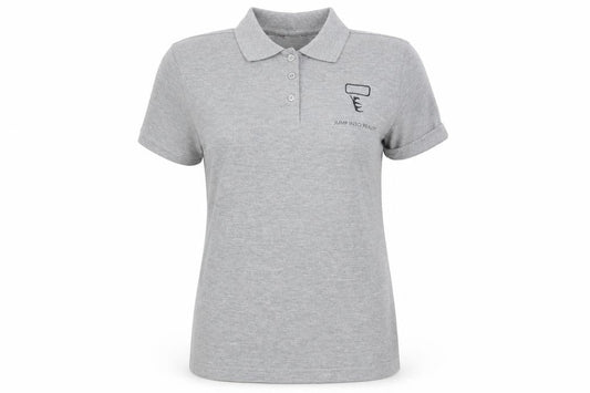 Clique Womens Grey   Basic Polo Size M  - Jump into Reality