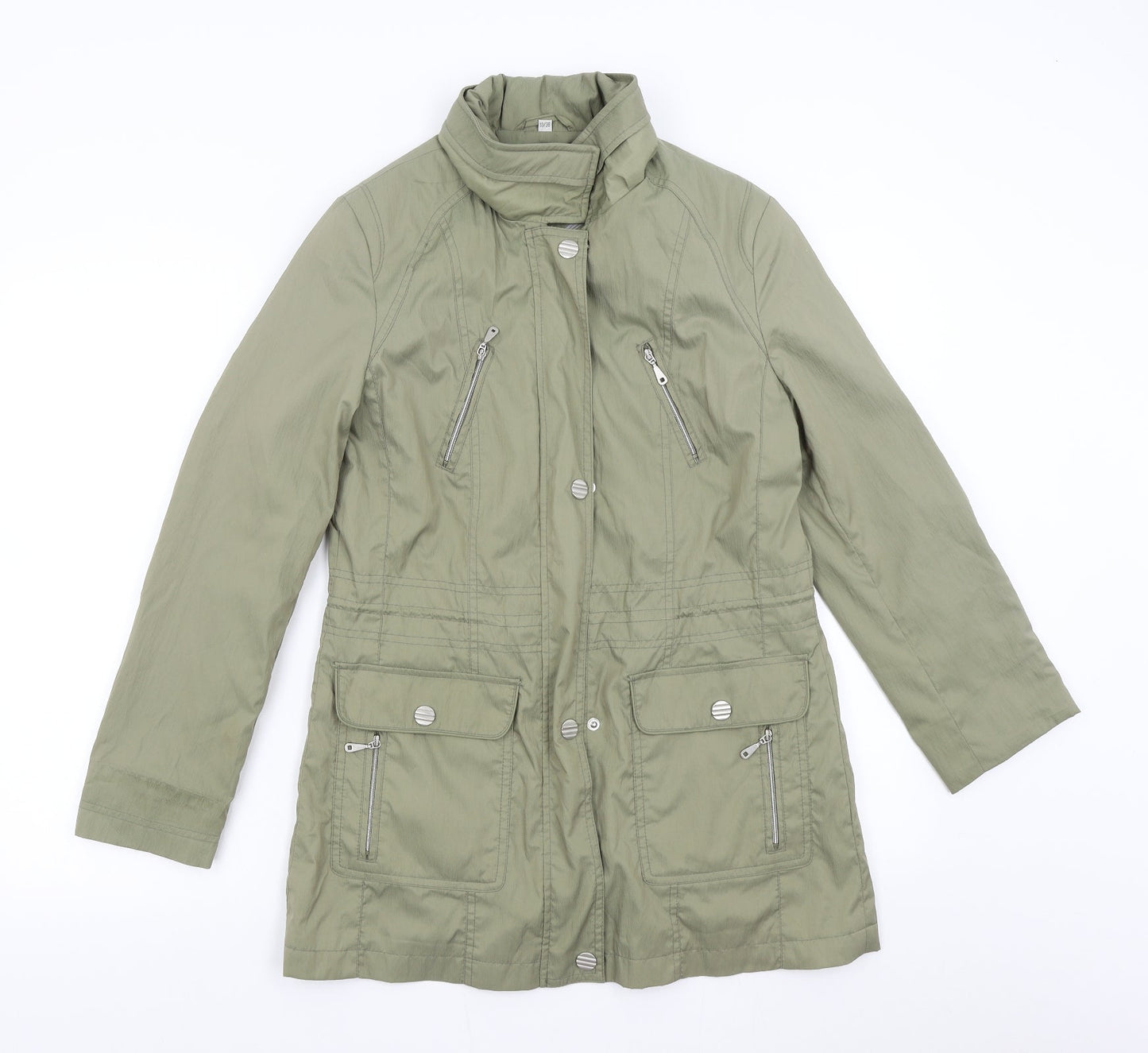 Womens UK Size 10 Preworn Green Jacket
