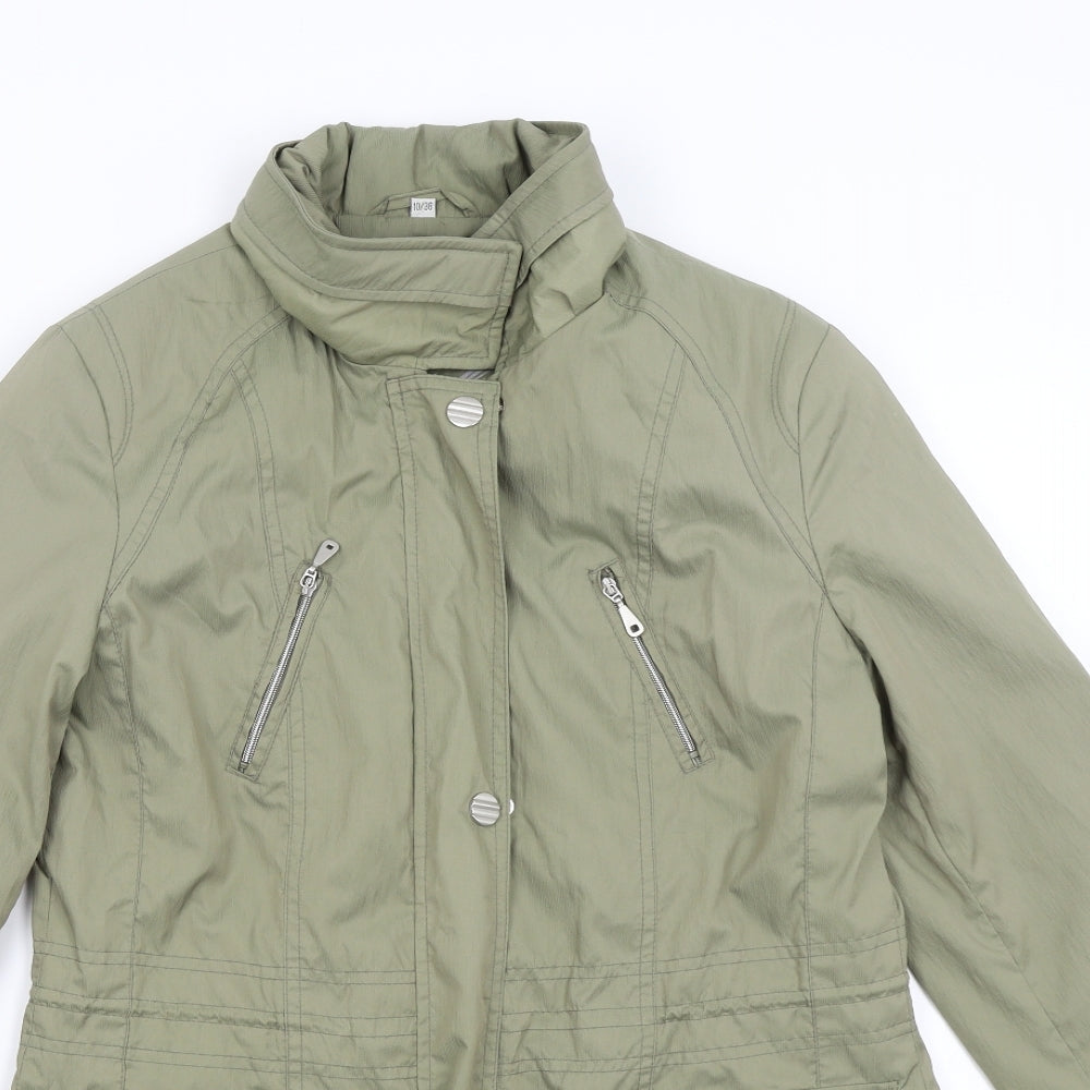 Womens UK Size 10 Preworn Green Jacket