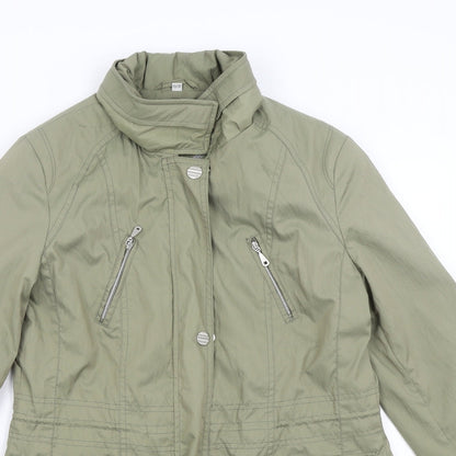 Womens UK Size 10 Preworn Green Jacket