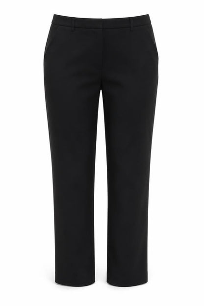 Womens UK Size 10 Papaya Regular Fit  Black Trousers