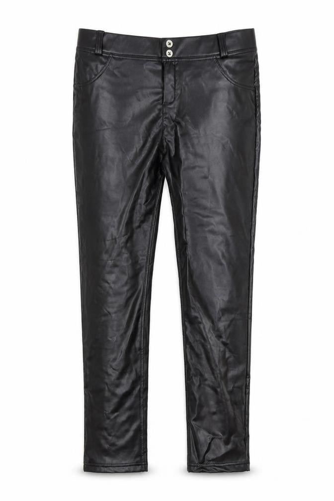 Womens UK Size 10 Preworn Regular Fit  Black Trousers