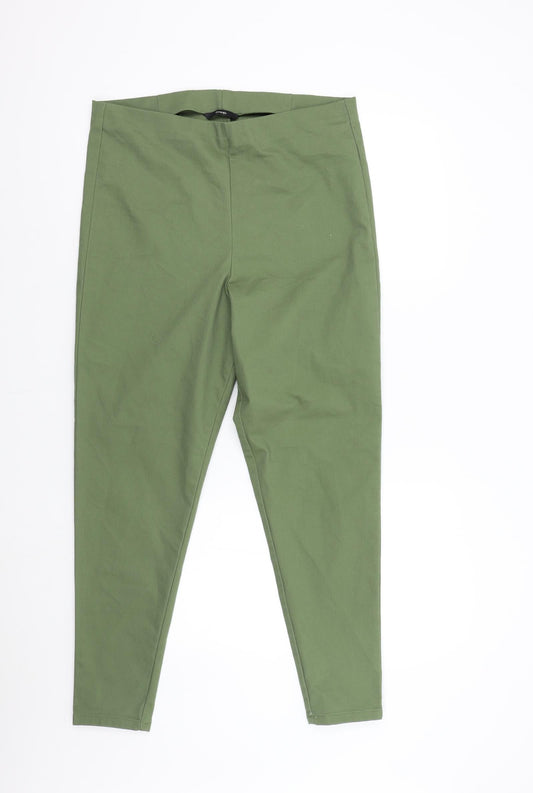 George Womens Green   Trousers  Size 16 L27 in