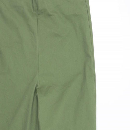 George Womens Green   Trousers  Size 16 L27 in
