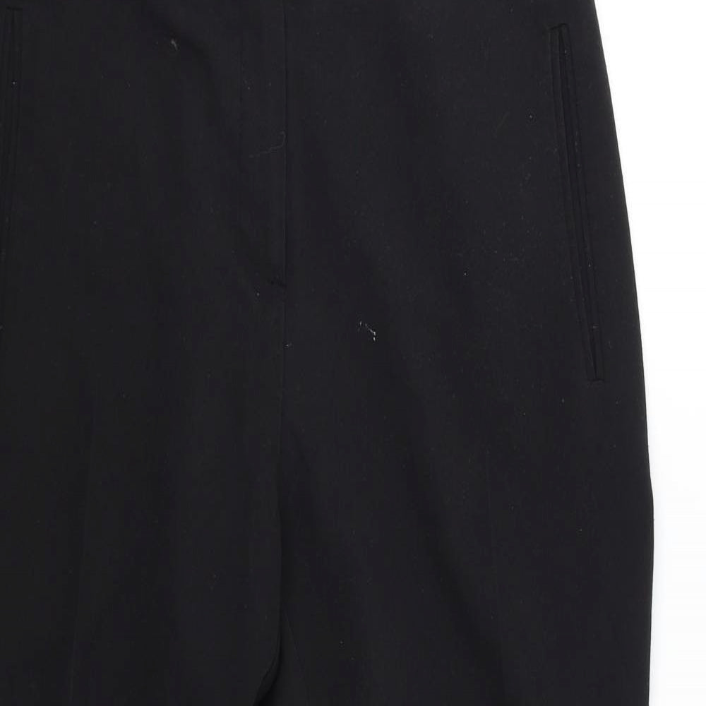 George Womens Black   Trousers  Size 12 L27 in