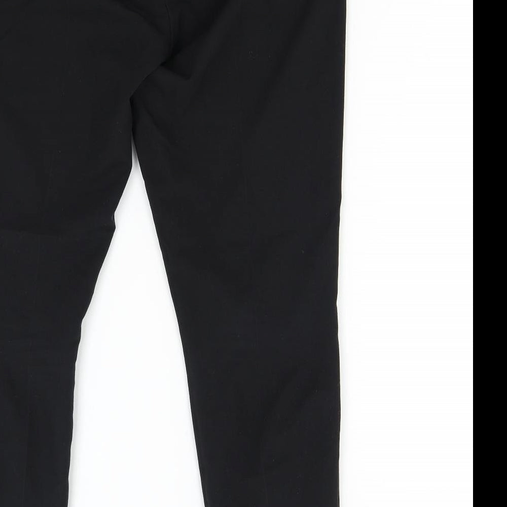 George Womens Black   Trousers  Size 12 L27 in