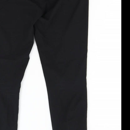 George Womens Black   Trousers  Size 12 L27 in