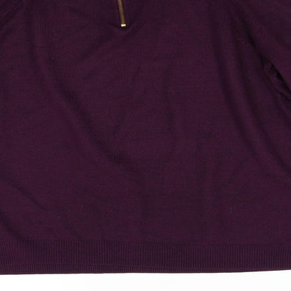 Womens UK Size 12 Per Una Purple Pullover Jumper