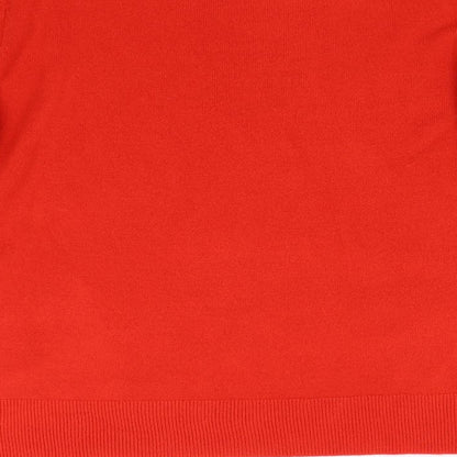 Womens UK Size 14 M&S Red Pullover Jumper