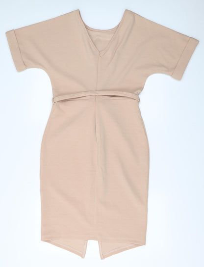 Collection London Womens Beige   Bodycon  Size 10