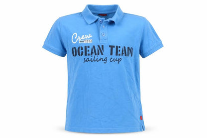 CFL Boys Blue   Basic Polo Size 12-13 Years
