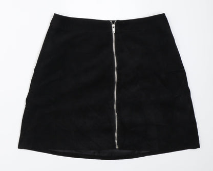 H&M Womens Black   Mini Skirt Size 42