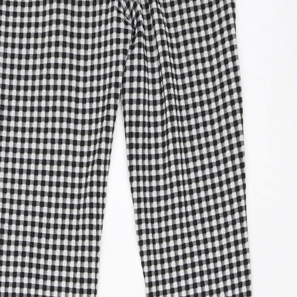 New Look Womens Black   Trousers  Size 6 L31 in