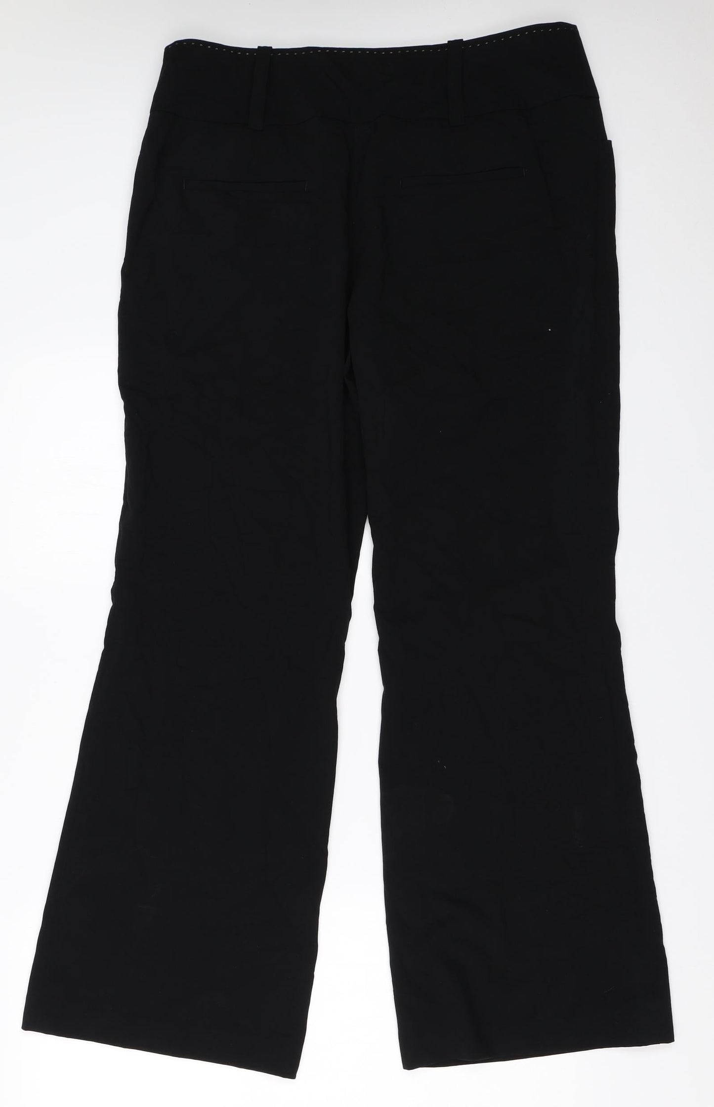 Womens UK Size 14 NEXT Regular Fit  Black Trousers
