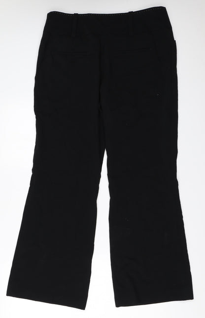 Womens UK Size 14 NEXT Regular Fit  Black Trousers