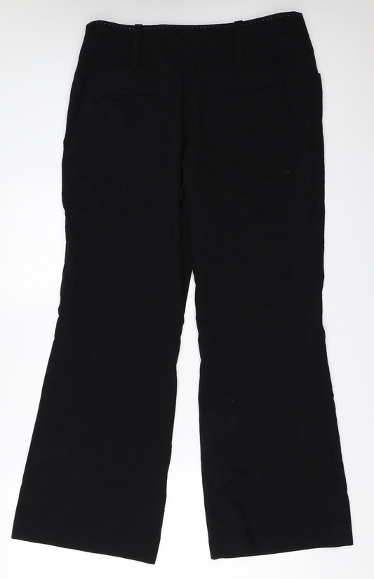 Womens UK Size 14 NEXT Regular Fit  Black Trousers