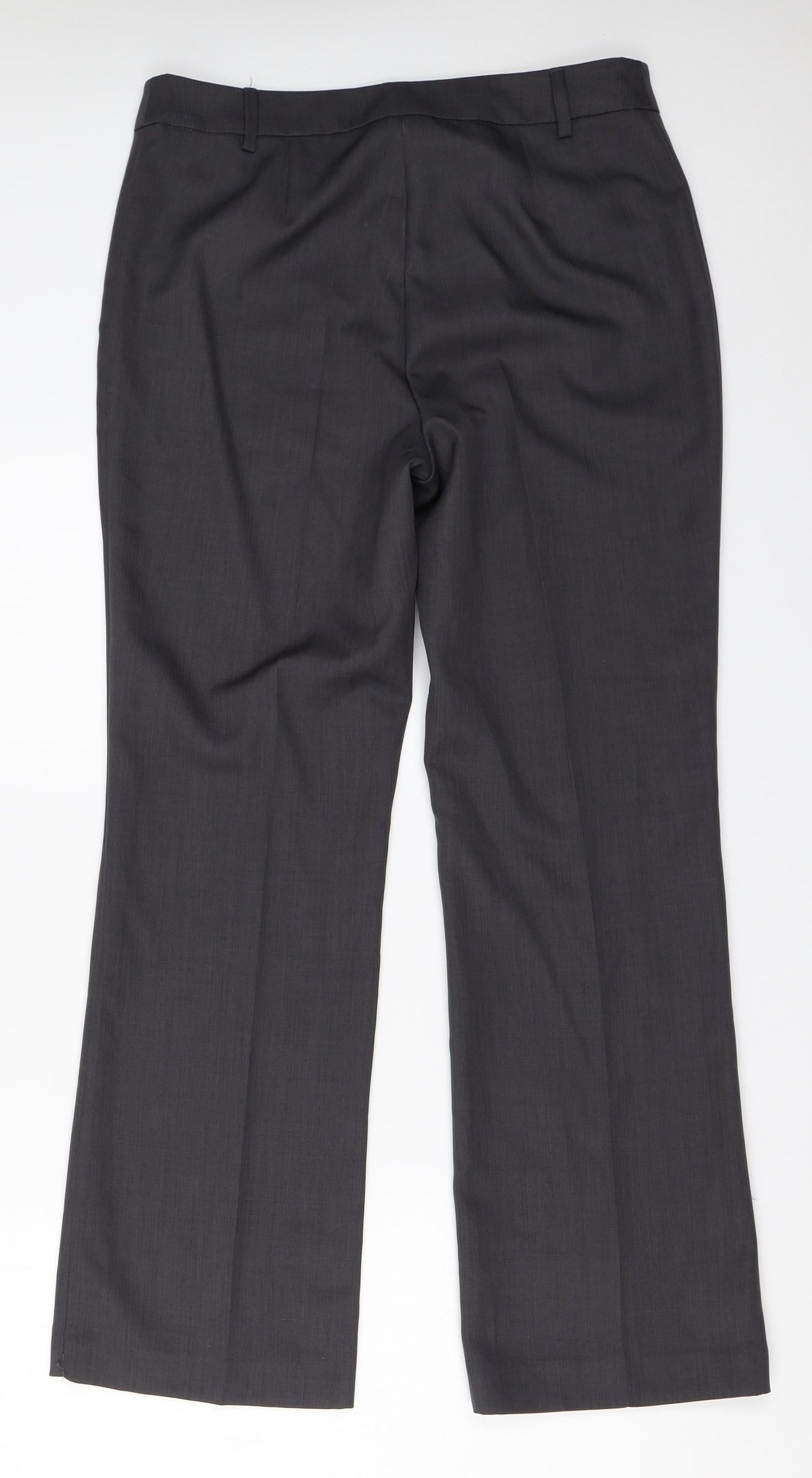 TU Womens Grey   Trousers  Size 10 L28.5 in
