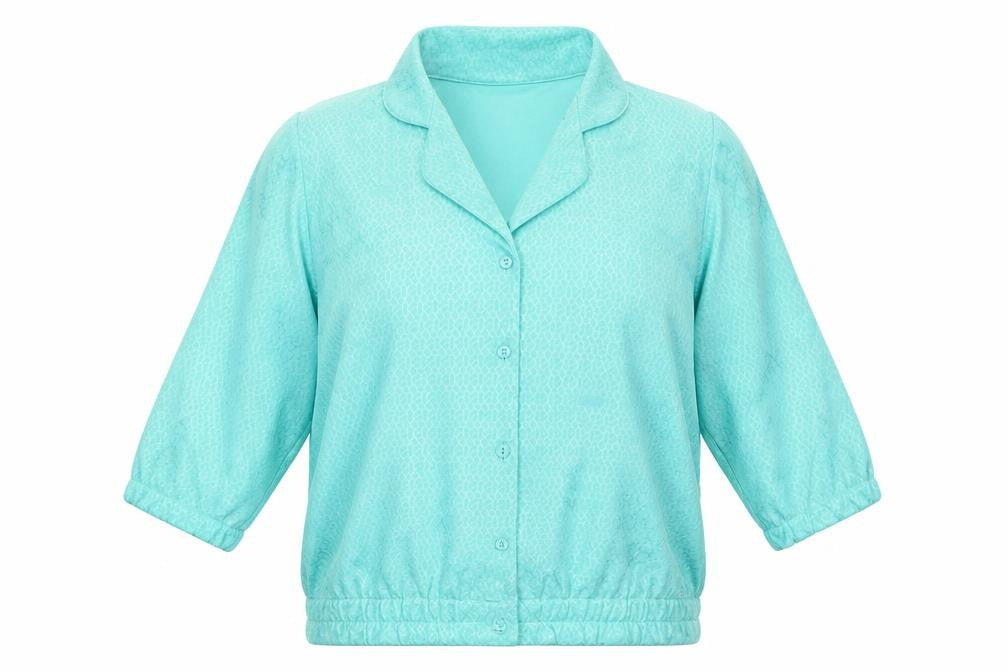 Classics Woman Womens Green   Basic Button-Up Size 12