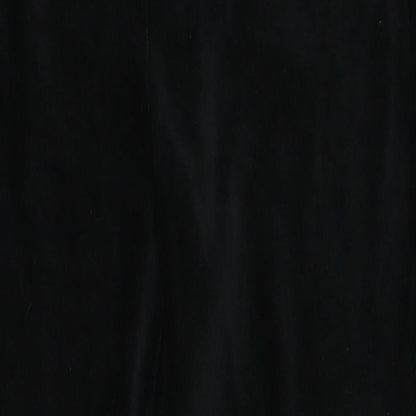 Womens UK Size L Preworn Regular Fit Capri Black Trousers