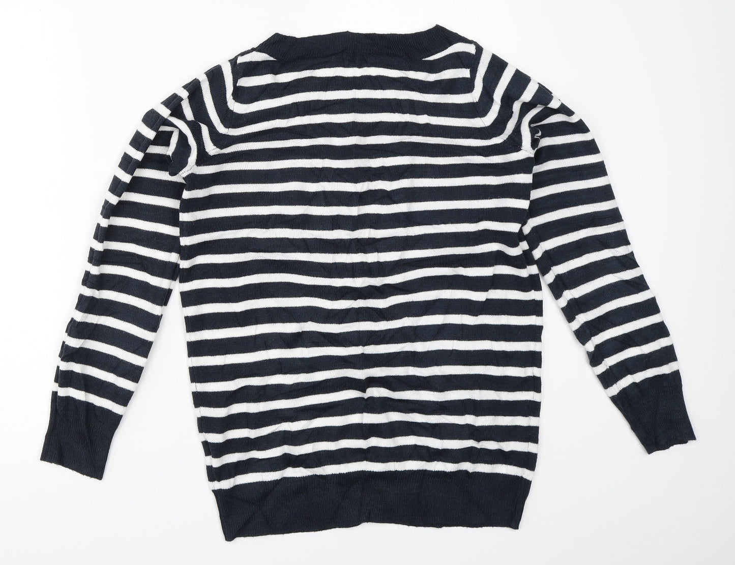 Womens UK Size S ESMARA Blue Pullover Jumper