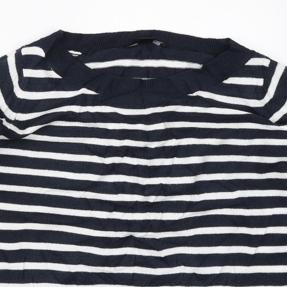 Womens UK Size S ESMARA Blue Pullover Jumper