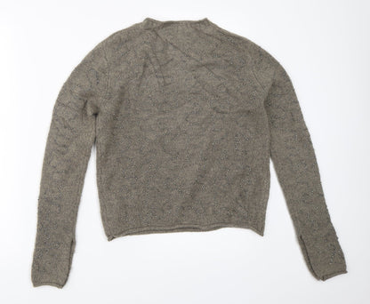 Womens UK Size S Zara Grey Pullover Jumper