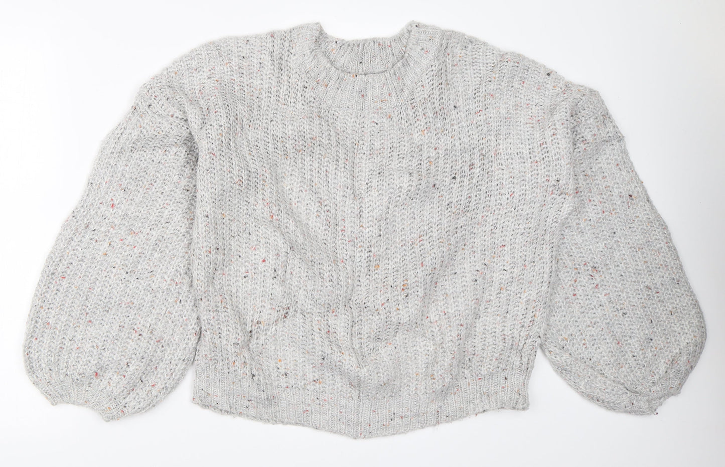 Primark Womens Grey   Pullover Jumper Size M