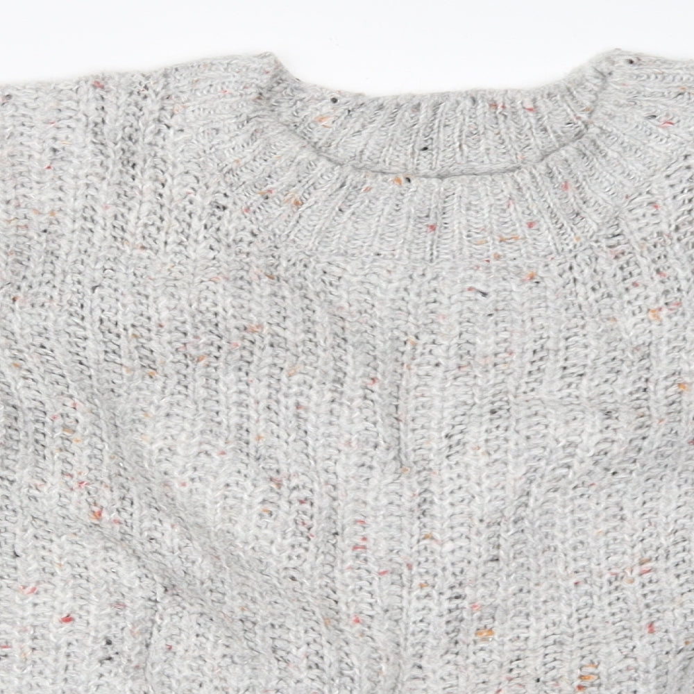 Primark Womens Grey   Pullover Jumper Size M