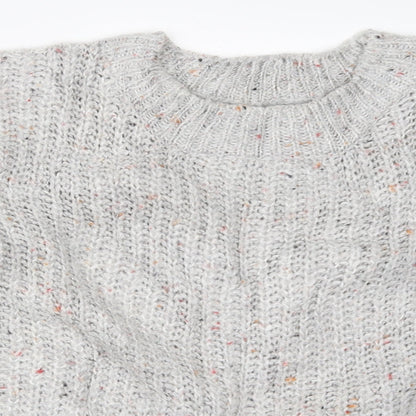 Primark Womens Grey   Pullover Jumper Size M