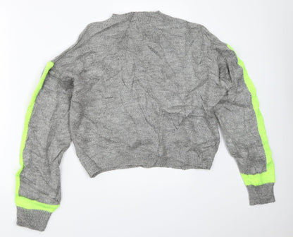 Primark Womens Grey   Pullover Jumper Size S
