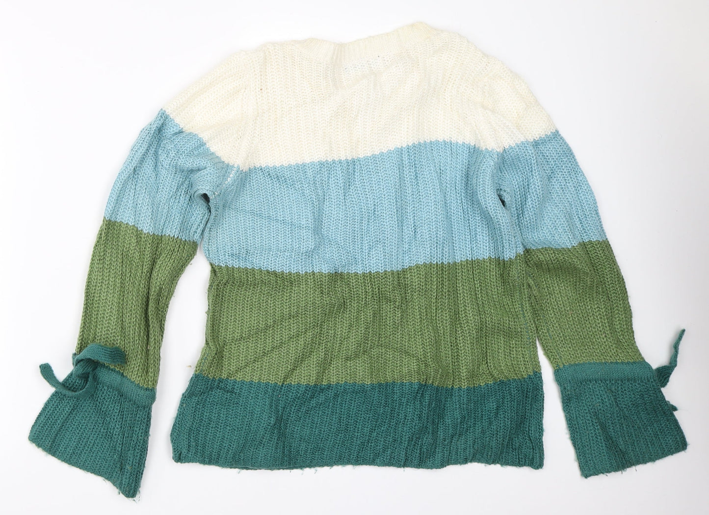 Kaleidoscope Womens Green   Pullover Jumper Size 12