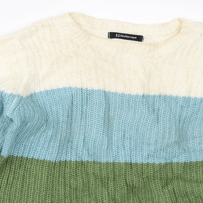 Kaleidoscope Womens Green   Pullover Jumper Size 12