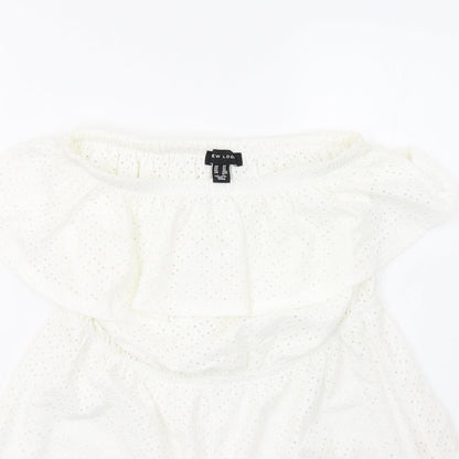 New Look Womens White   Playsuit One-Piece