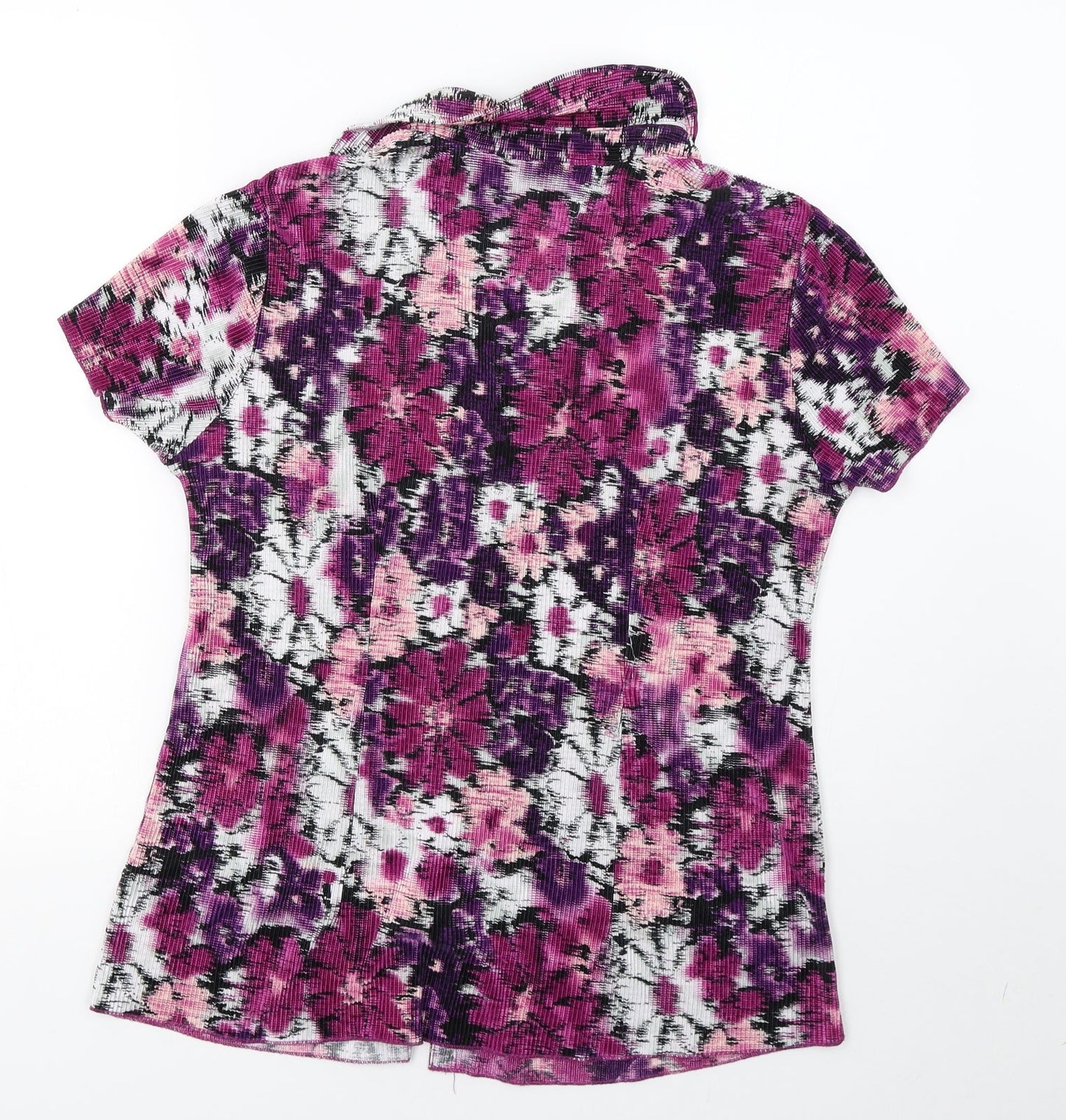 BM Womens Purple   Basic Button-Up Size 14