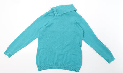 EWM Womens Blue   Pullover Sweatshirt Size 16