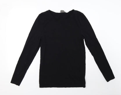 Mens UK Size M ASOS Black Pullover Sweatshirt