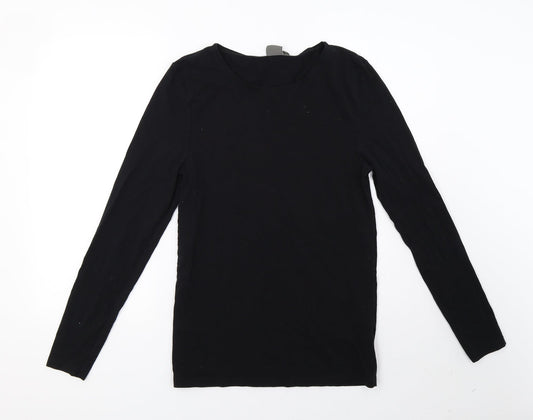 Mens UK Size M ASOS Black Pullover Sweatshirt