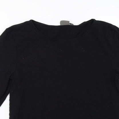 Mens UK Size M ASOS Black Pullover Sweatshirt