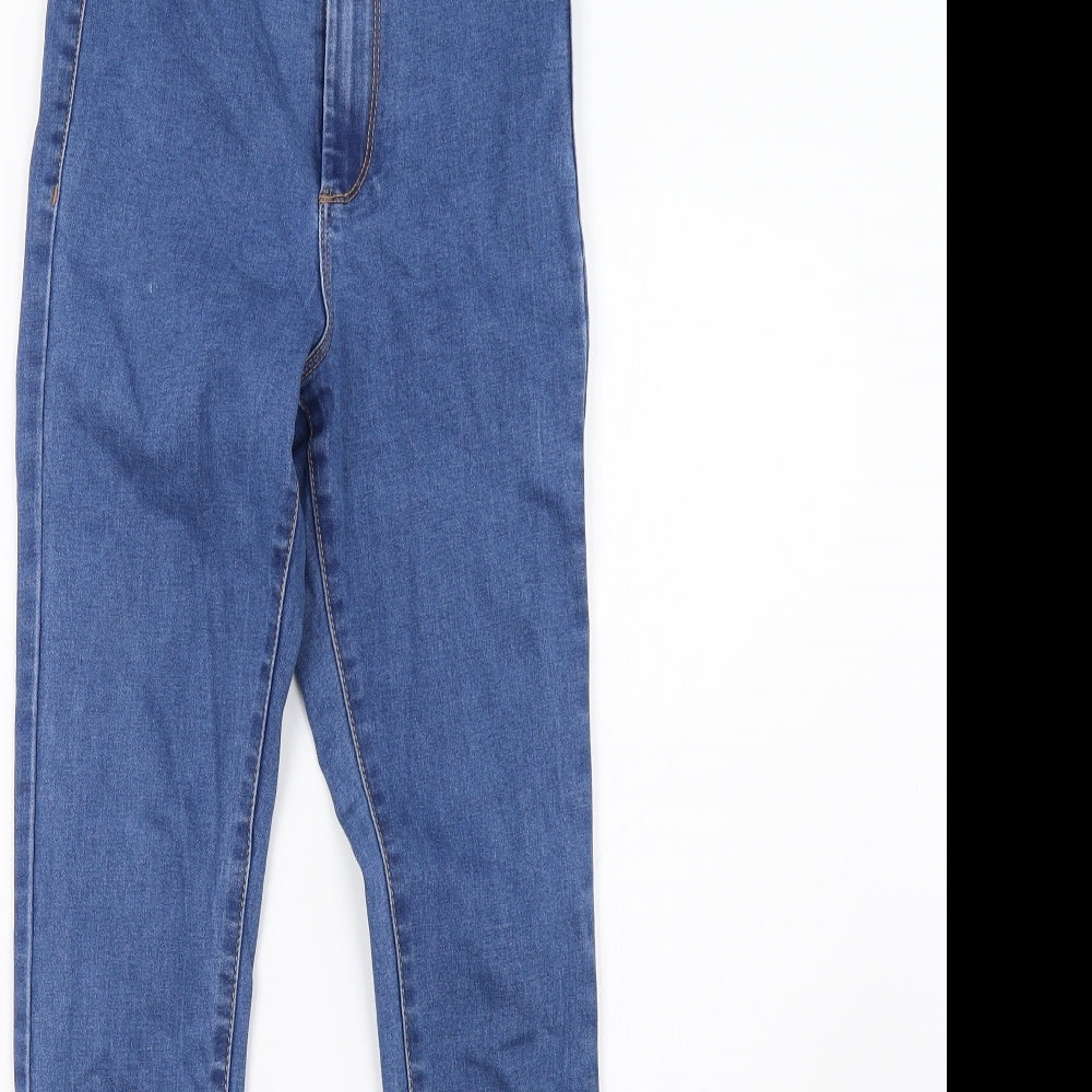 Primark Womens Blue  Denim Skinny Jeans Size 6 L30 in
