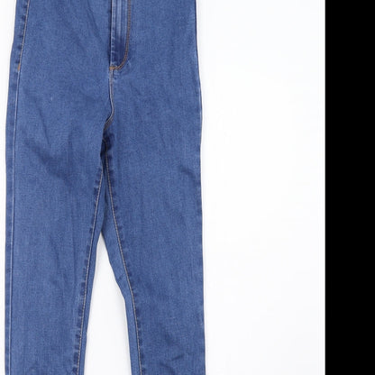 Primark Womens Blue  Denim Skinny Jeans Size 6 L30 in