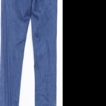 Primark Womens Blue  Denim Skinny Jeans Size 6 L30 in