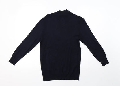 Warehouse Womens Blue   Pullover Sweatshirt Size S
